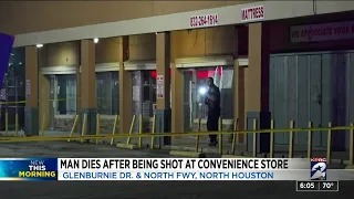 Man dies after being shot at convenience store in north Houston, police say