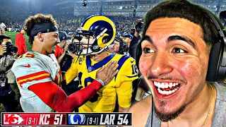 The Greatest NFL Game of All Time! | Chiefs vs. Rams 2018 Highlights Reaction