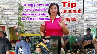 Paano magpadami ng Customers sa KARENDERIA # ULAM TIPS na malaki ang kita