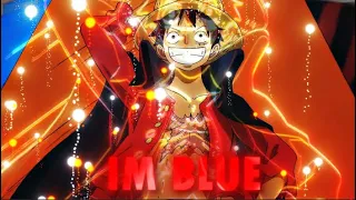 IM BLUE [AMV EDIT ANIME] #ANIMEONEPIECE #ZORO #LAW #LUFFY #XENOZCLONE