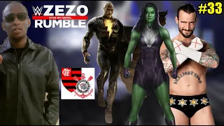 O HOMEM MAIS INFORMADO DA IWC, Caio Costa falando de WWE, Futebol, Política e Mais no Zezo Rumble 33