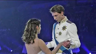 Yulia Lipnitskaya, Alyona Kostornaya, Dmitry Mikhailov in the Evgeni Plushenko Cinderella show