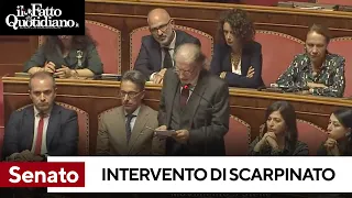 Senato, l'intervento di Scarpinato (M5S): La Russa lo interrompe quando cita Dell'Utri