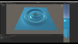 Shallow water wave simulation