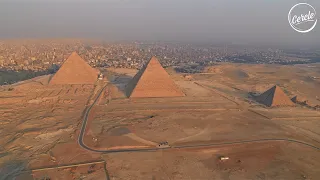 Sébastien Léger live at the Great Pyramids of Giza, in Egypt for Cercle