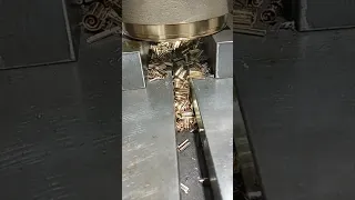 Cutting Internal Keyways in Manganese Bronze with the Morey Vertical Shaper #shorts