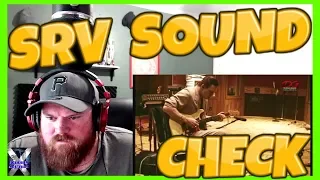 STEVIE RAY VAUGHAN Guitar Sound Check Reaction