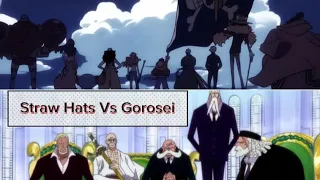 Straw Hats VS The Gorosei - One Piece Chapter 1114 + #gorosei #luffygear5 #luffygear5vskizaru #imu