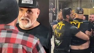 RIOT! JOHN FURY STANDS HIS GROUND! DURING KSI & GREG PAUL ALTERCATION! YOU THINK YOU CAN FIGHT ME!”