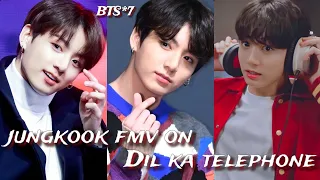 req vid💜Jeon Jungkook fmv Dil ka telephone from dream girl|BTS fmv hindi|jungkook hindi mix cute Fmv