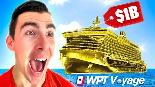 Playing $5,000 Poker Tournament on Billion Dollar Boat | WPT Voyage
