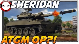 WAR THUNDER 1.59 - MISSILE TANK M551 SHERIDAN (War Thunder 1.59 Gameplay)