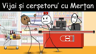 LA SUPERMARKET: Vijai Și Cerșetoru' Cu Merțan