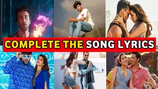 Can You Finish These Lyrics | Complete The Lyrics | TKAQS