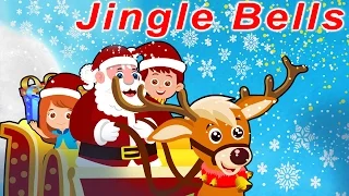 Jingle Bells Song For Children With Lyrics | Jingle Bells | Christmas Songs