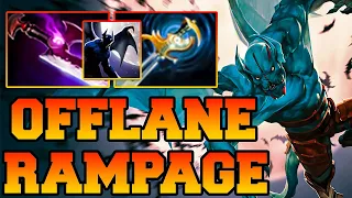 Night Stalker Dota 2 Offlane Carry Build Rampage Pro Gameplay Guide 7.33