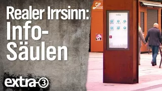 Realer Irrsinn: Info-Säulen in Limburg | extra 3 | NDR