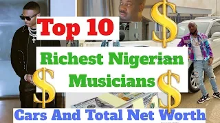 Top 10 Richest Musicians in Nigeria 2024 And Their Net Worth. #top10nigeria