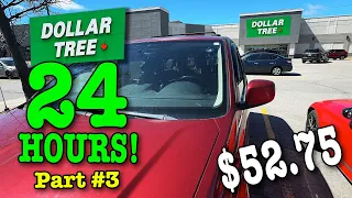 Surviving Off ONLY Dollar Tree for 24 HOURS EATING JUNK!!! PART 3