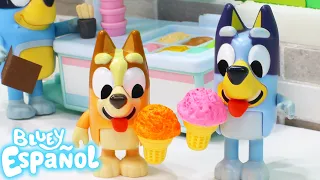 Bluey Helado en Español | Diversión con Bluey Toys