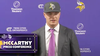 J.J. McCarthy's Full Introductory Press Conference