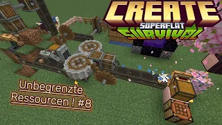 Minecraft create superflat #8 Unbegrenzte Ressourcen!!!