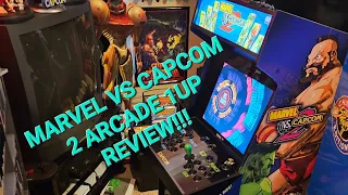 Marvel vs Capcom 2 Arcade 1up review!!!