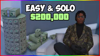 Make 200k in 2 Minutes in GTA Online With This Easy Solo Money Making Method (Easy)