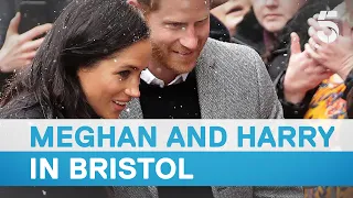 Meghan Markle and Prince Harry visit Bristol | 5 News