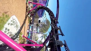 Tidal Twister off ride and POV forward and back 4K, Seaworld, San Diego.