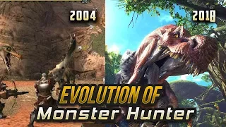 Graphical Evolution of Monster Hunter (2004-2018)