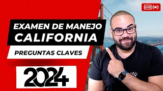 CÓMO APROBAR EL EXAMEN TEORICO DE MANEJO DE CALIFORNIA 2024 I PREGUNTAS QUE MÁS SALEN #1,2