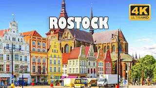 Rostock, Germany 🇩🇪 | 4K Drone Footage