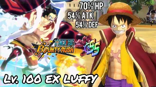 King of OPBR! 6* EX LUFFY [Lv.100] EPIC GAMEPLAY IN SS LEAGUE | One Piece Bounty Rush (OPBR)