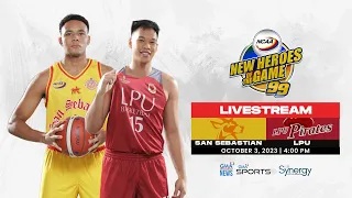 NCAA Season 99 | SSCR vs LPU (Men's Basketball) | LIVESTREAM - Replay