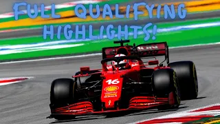 F1 2021 Spanish GP Qualifying Highlights! (Q1, Q2 and Q3 Best Moments!)