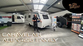 Caravelair Alba 496 Family*Ein Wohnwagen für die ganze Familie*Kühlschrank als Schublade*