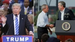 Jeb Bush and Donald Trump spar over 9/11