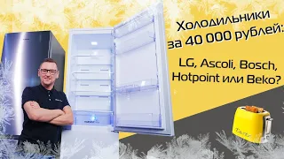 Review of inexpensive refrigerators LG, Ascoli, Bosch, Hotpoint and Beko