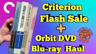 Criterion 24 Hour Flash Sale + Orbit DVD 20th Anniversary Haul