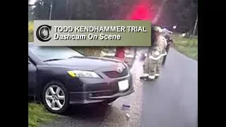 TODD KENDHAMMER TRIAL - 📸 Police Dashcam On Scene (2017)