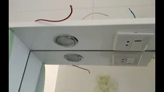 Освітлення шафи у ванній кімнаті. | Bathroom cabinet lighting. | Освещение шкафа в ванной комнате.