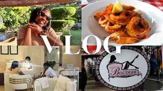 ZIM VLOG: Silk Press, Lingerie Shopping, Spa Date at Amara's ft. Hubs, etc || Zim Youtuber