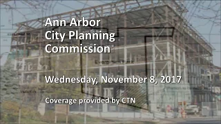 Planning Commission Meeting 11/8/17