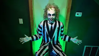 Beetlejuice life-sized animatronic | Spirit Halloween 2021