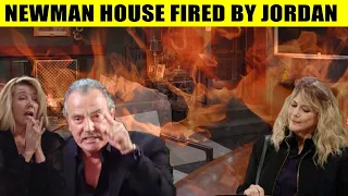 CBS Y&R Spoilers Victor and Nikki's house burned down - Jordan admitted she started the fire