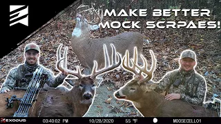 How To Create the Perfect Mock Scrape for Bowhunting Success!