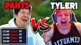 I made Tyler1 spam FF every Minute when I faced him