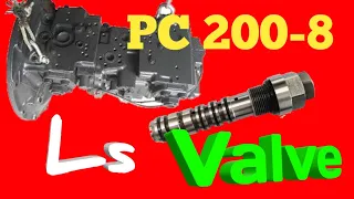 Hydraulic Pump System (LS and PC valve) PC 200-8 Komatsu