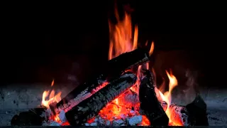 Cozy Crackling Fire – 9 Hour HD Virtual Fireplace – Sleep Sound, Ambience, Romance